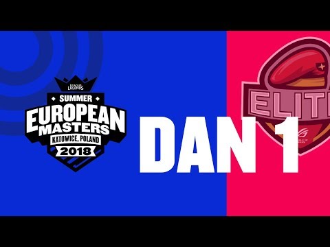 EU Masters Sezona 2 - ASUS vs Misfits Academy - Grupna Faza Dan 1