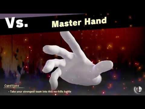 Super Smash Bros. Ultimate Boss 4 - Master Hand