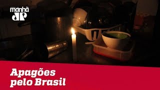 Noite de quinta-feira (18) é marcada por apagões pelo Brasil