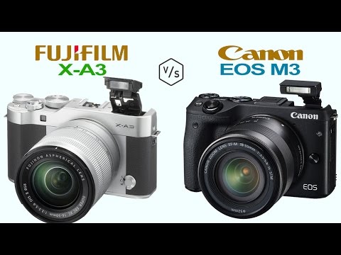 FujiFilm X-A3 vs Canon EOS M3