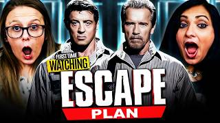 We had NO IDEA Arnie was in ESCAPE PLAN ! MOVIE REACTION and COMMENTARY | First Time Watching (2013)