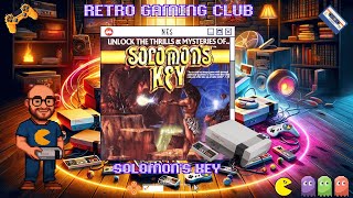 Solomon’s Key | NES | Classic 8-Bit Puzzle Adventure! | Review & Gameplay