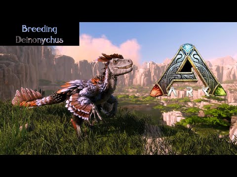Ark Survival Evolved:  Breeding Deinonychus