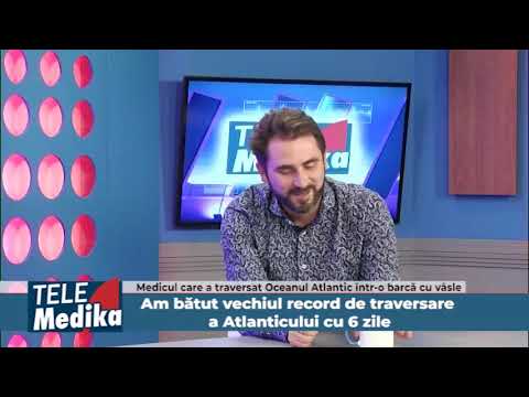 31.05.2019 TELEMEDIKA  - Medicul care a tranversat Oceanul Atlantic într-o barcă cu vâsle