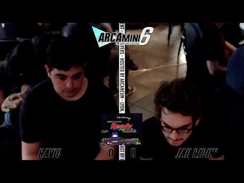 Arcamini 6 - Ravio (Cpt.Falcon) VS Jah Ridin' (Luigi) SSBM Winners Quarters - Smash Melee