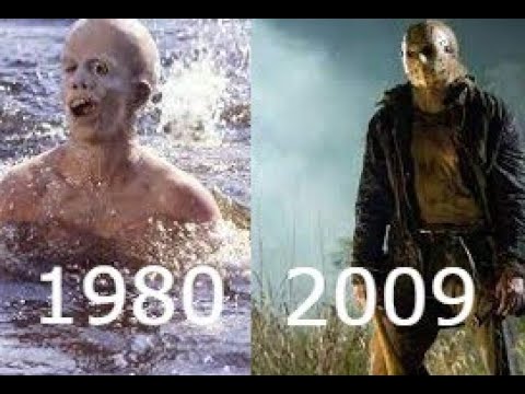 The evolution of Jason Voorhees (1980-2009).