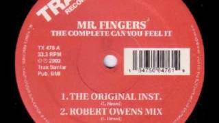 Mr Fingers, Can U Feel It (Original Instrumental)