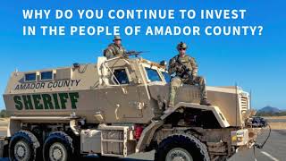 Interview with Amador County Sheriff Gary Redman