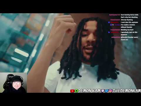Demon Kam Reacts to ChaseFrmDaSev x Thunder Bklu - Like The Fire (Shot by Weirdo Motions)