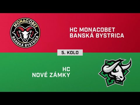 5. kolo: HC MONACObet Banská Bystrica – HC Nové Zámky 6:2 (HIGHLIGHTY)