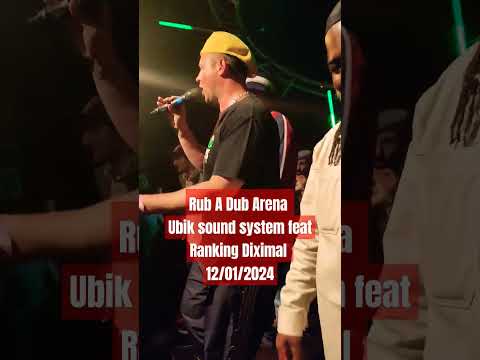 rub a dub Arena with ubik sound System feat Ranking diximal #lezoo #usine #genève #reggae #rubadub