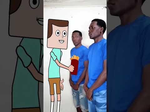 JEFF SOLO ME GUSTA LA PAPA FRITAS | CLARENCE #shorts