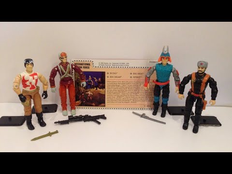 GIJoe 1993 International Action Force Mail Away Set Opening & Review