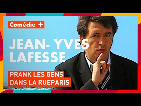 Jean-Yves Lafesse prank des gens dans la rue - "Lafesse gauche, Lafesse droite" - Comédie+