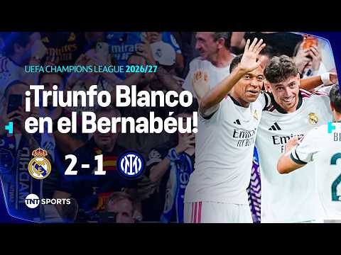 RESUMEN: REAL MADRID 2-1 INTER | FASE DE LIGA | JORNADA 1 | UEFA CHAMPIONS LEAGUE