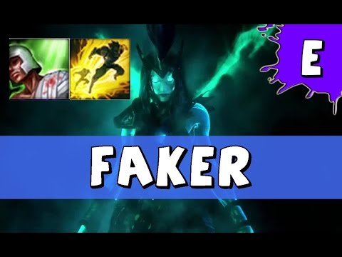 SKT T1 Faker as Kalista vs Ezreal ADC - HIGHLIGHTS - League of Legends