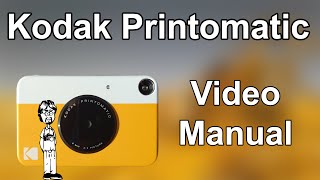 Kodak Printomatic Video Manual: Overview, Operation, How to Take a Photo, Double Exposures