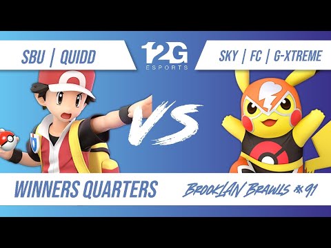 BrookLAN Brawls 91 - SBU | Quidd (P.T.) v. SKY | FC | G-XTREME (Pikachu) - Winners Quarters