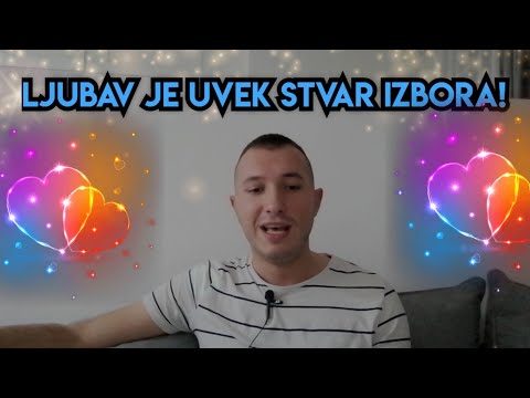 LJUBAV JE UVEK STVAR IZBORA. TAČKA.