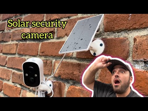Wi-Fi Solar security camera - Viseefocu with VicoHome