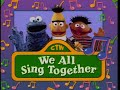 Sesame Songs Home Video We All Sing Together Sony Wonder DVD 60fps