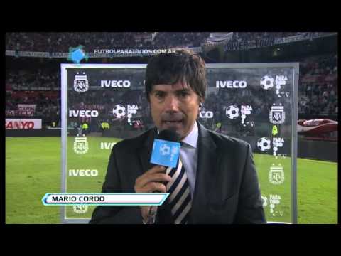 Mario Cordo analiza el empate entre River y Quilmes