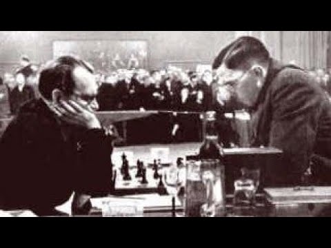 1937, ALEKHINE VS EUWE, GAME 6