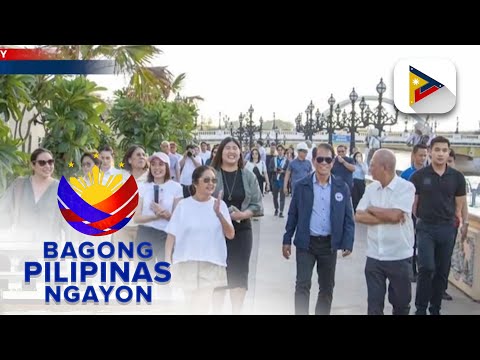 First Lady Liza Araneta-Marcos, nakiisa sa pag-inspeksyon sa 'Pasig Bigyang-Buhay Muli'…