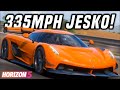 NEW FASTEST Car Jesko Top Speed Tune - 335MPH/540KPH | Forza Horizon 5