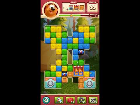 Toon Blast Level 7759 - NO BOOSTERS 🐻🐺🐱 | SKILLGAMING ✔️