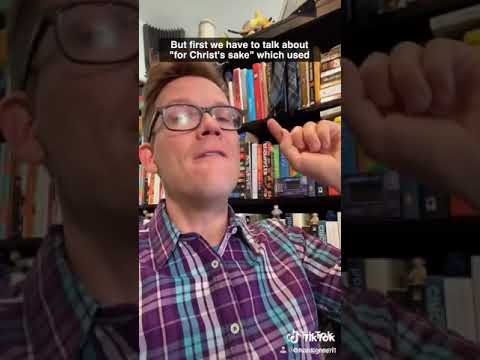 is it for fuck sake or for fuck’s sake tiktok hank green