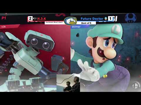 Davis Submit: Winner's Semi-Finals - H.3.K (Mii Swordfighter/ROB) VS Future Doctor (Luigi)