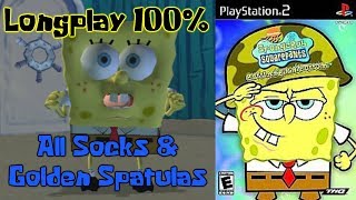 SpongeBob SquarePants Battle for Bikini Bottom - Longplay 100% Full Game Walkthrough (No Commentary)