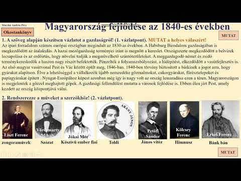 Magyarország fejlődése az 1840-es években
