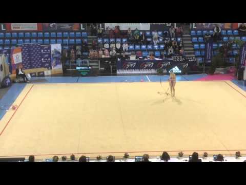 Lisa Baudin finale ruban Montpellier 2016