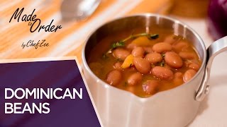 Easy Dominican Beans | Habichuelas Guisadas Dominicana | Made to Order | Chef Zee Cooks