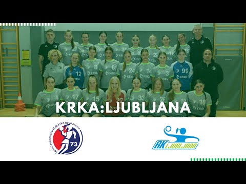 07.KROG - 1.B SRL - ŽENSKE (24/25): ŽRK KRKA NOVO MESTO : RK LJUBLJANA