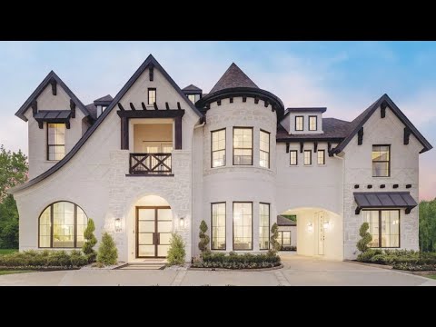 WOW! MUST SEE $2M MODERN CASTLE HOUSE TOUR NEAR DALLAS TEXAS | TEXAS REAL ESTATE