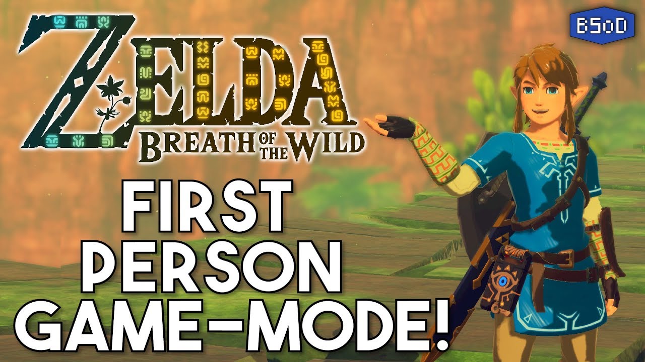 Zelda Breath of the Wild - New UNBELIEVABLE First Person Mode [ Cemu 4K60 ] - YouTube