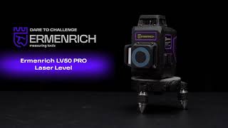 Přesný laserový nivelační přístroj Ermenrich LV50 PRO s 12 čarami