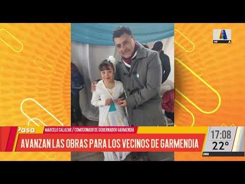 Marcelo Salazar, Comisionado comunal de Gobernador Garmendia comentó como avanzan obras y tareas