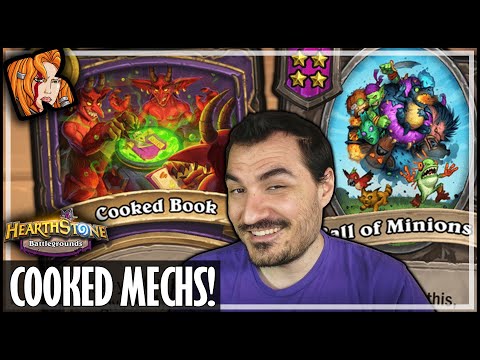 ALWAYS COOKED BOOK YOUR MECH GAMES! - Hearthstone Battlegrounds
