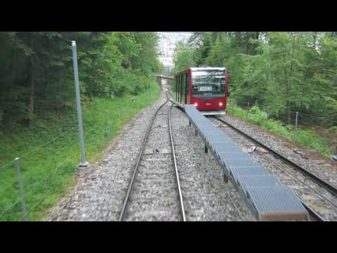 Standseilbahn 2500.01 Biel - Magglingen Ausweiche