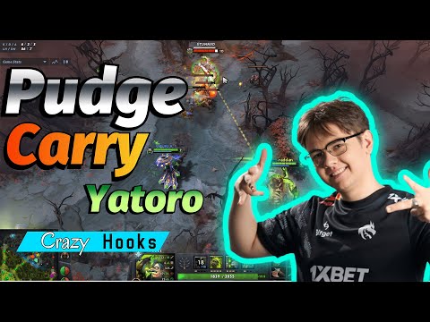 Yatoro Pudge Carry crazy hooks - Monster Vs Night Fall DOOM.
