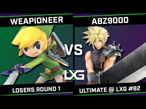Weapioneer (Toon Link) vs ABZ9000 (Cloud) - Smash Ultimate @ LXG 82