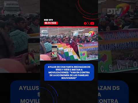 Ayllus de Chayanta rechazan DS 5503 y 5515 e instan a movilizaciones