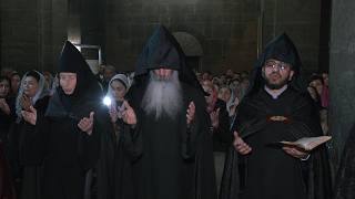Մասյացոտնի և Արագածոտնի թեմերը Մուղնու Սուրբ Գևորգ Եկեղեցում միանական աղոթք են հնչեցրել