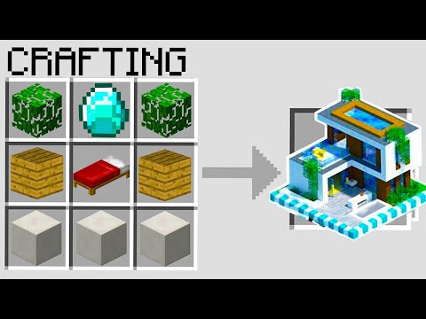 🔥 ไอเทมสุดเจ๋ง?!【"วิธีคราฟบ้านมหาประลัย!!"】- Minecraft Mod