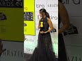 Tripti Dimri S Stunning Black Dress Look At Tira Awards TriptiDimri TiraAwards RedCarpetFashion