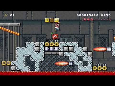 Blister Bastille by Ender - Super Mario Maker - No Commentary 1bn